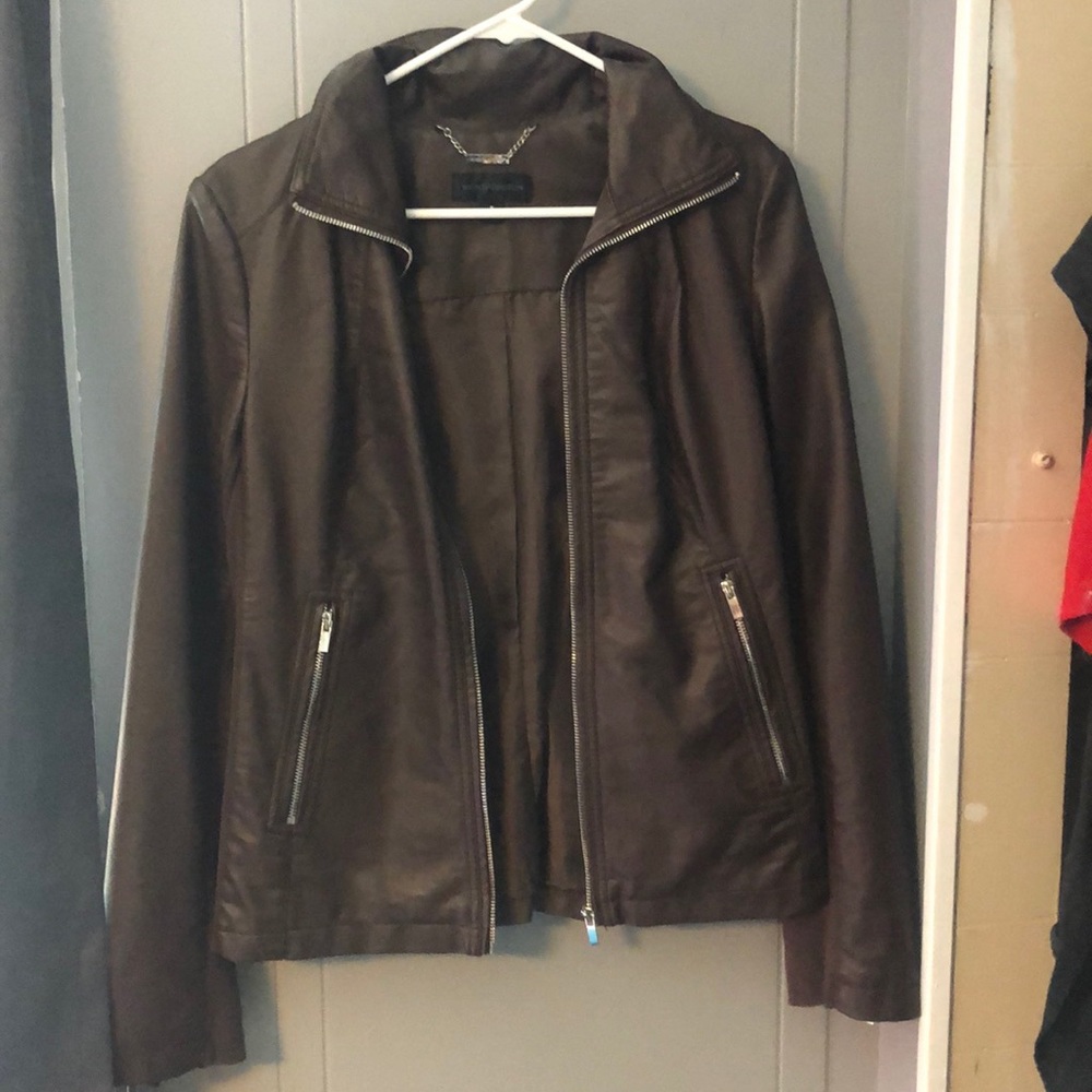 Leather jacket